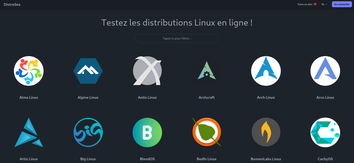 Fin de windows 10 vous pouvez tester votre distribution linux en ligne